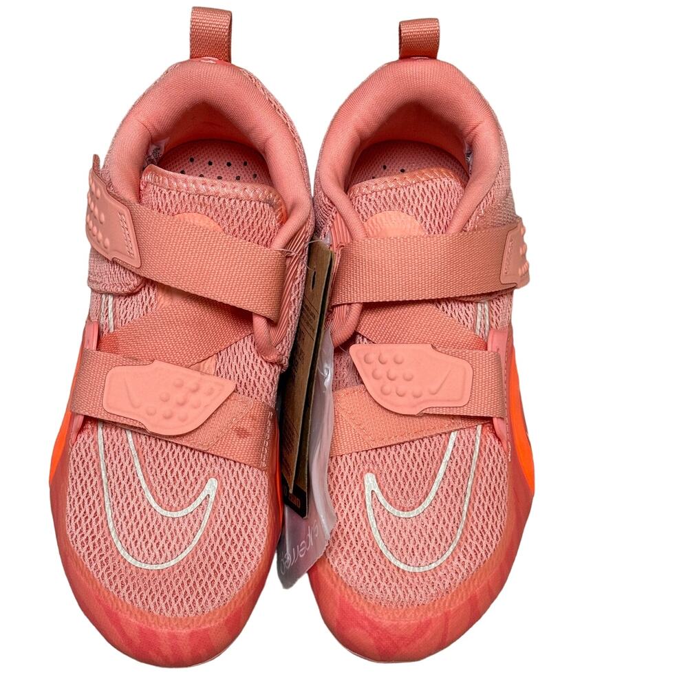 Nike Women's Sneakers - Pink and Orange